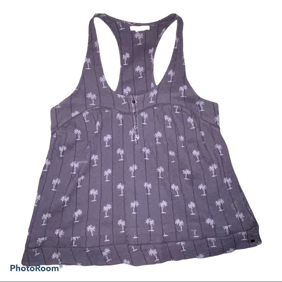 Oneill cotton tropical racer back tank - Picture 1 of 7